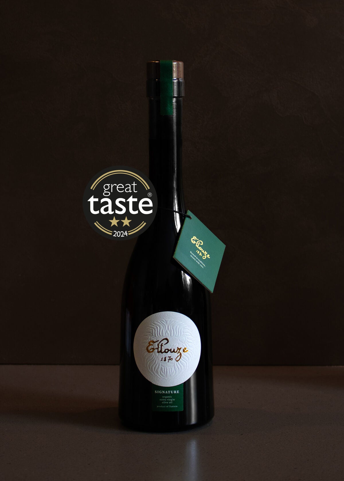 Ellouze 1870 Signature Organic Extra Virgin Olive Oil 500ml Bottle in Box