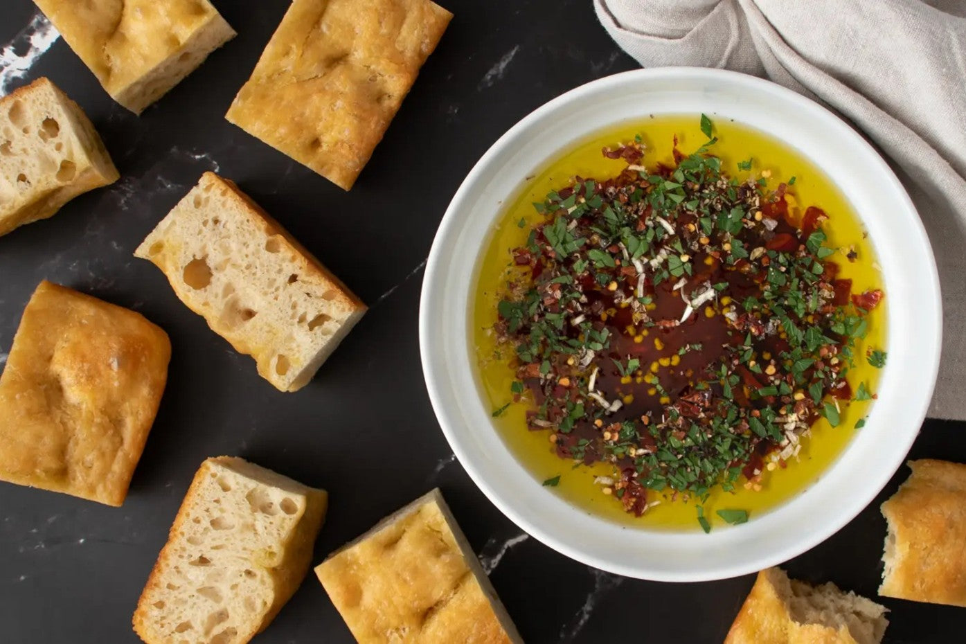 Spicy bread dipper