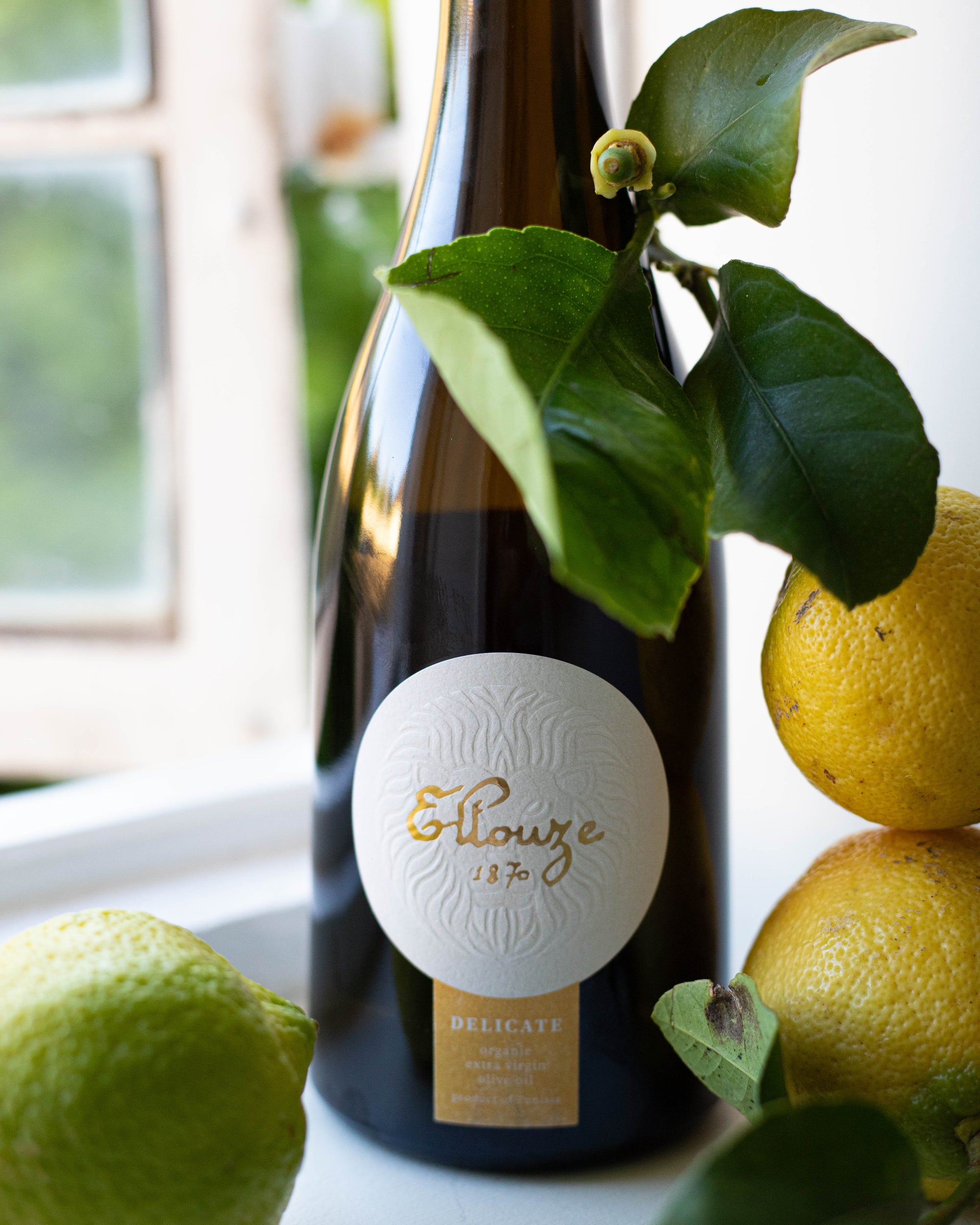 Delicate: Organic Extra Virgin Olive Oil 500ml | ELLOUZE 1870