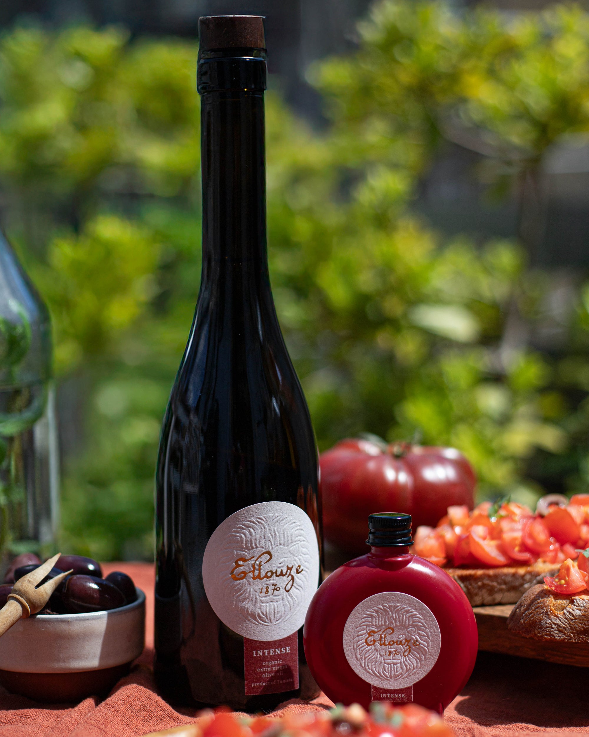 Intense: Organic Extra Virgin Olive Oil 500ml | ELLOUZE 1870